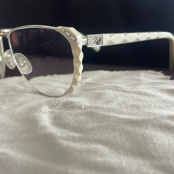 Swarovski Silver Women's FRAMES Glasses - Picture 5 of 11